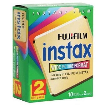 Fuji Instax Wide ColorFilm Glossy 10X2 pak