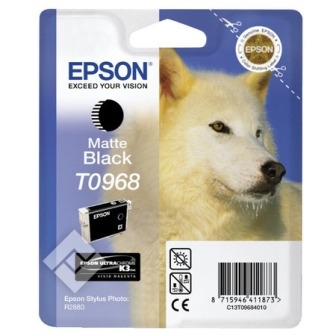 Epson Inktpatroon T0968 - Matte black /Mat Zwart