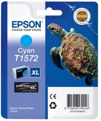 Epson Inktpatroon T1572 - Cyan/Cyaan