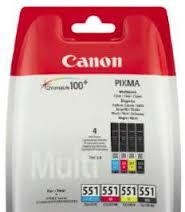 Canon CLI-551 C/M/Y/BK Multi Pack Blister