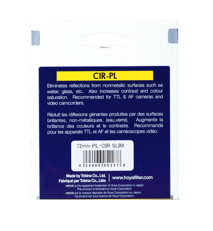 Hoya HO-CPLS43 43mm, Pola circulair slim (PHL)