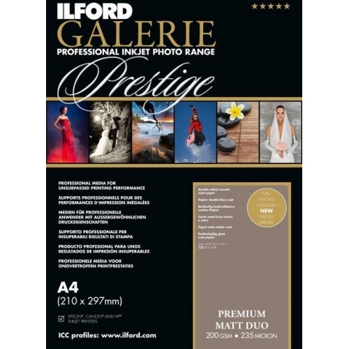 Ilford Prestige Premium matt duo 200 IGPMD A4 50V