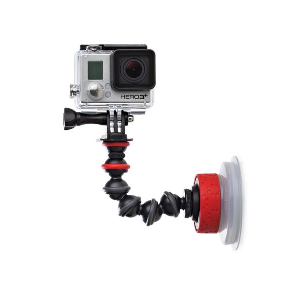 Joby Gorillapod Suction Cup & GorillaPod Arm Black/Red