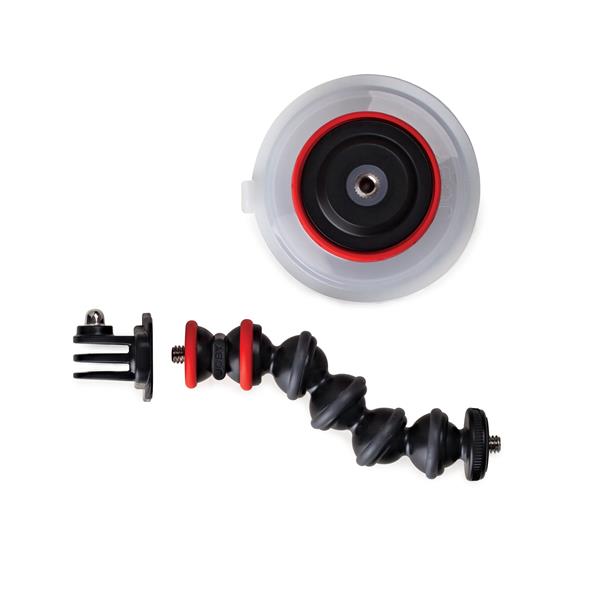 Joby Gorillapod Suction Cup & GorillaPod Arm Black/Red