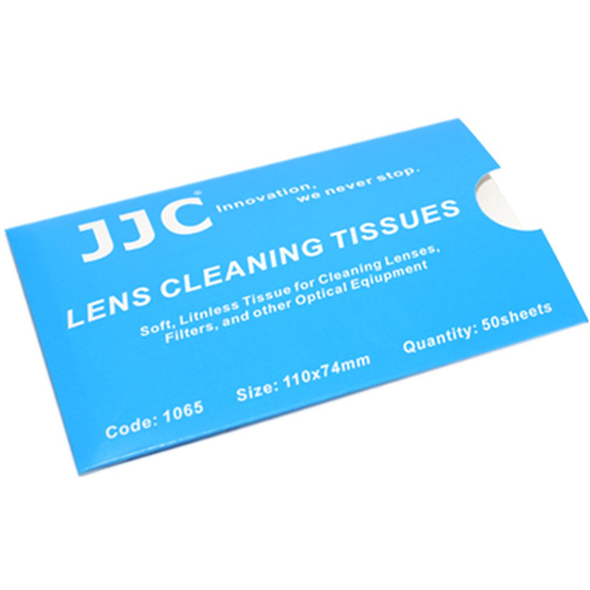 JJC CL-T2 Lens Cleaning Tissue 50 sheets of tissue/Poly Bag