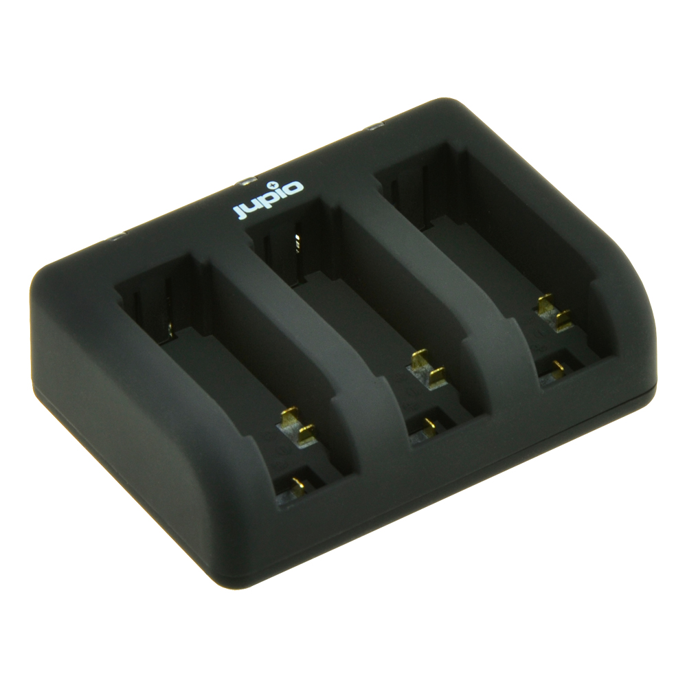 Jupio Compact USB Triple Charger for GoPro Hero 3/3+/4 batt.