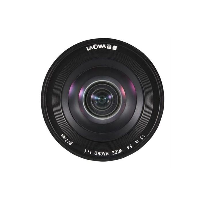 Laowa 15mm F/4 1x wide angle Macro lens - Sony FE