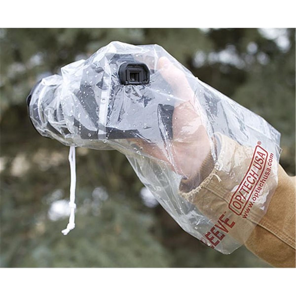 Op/Tech Rain Sleeve Small (2 stuks) Geel