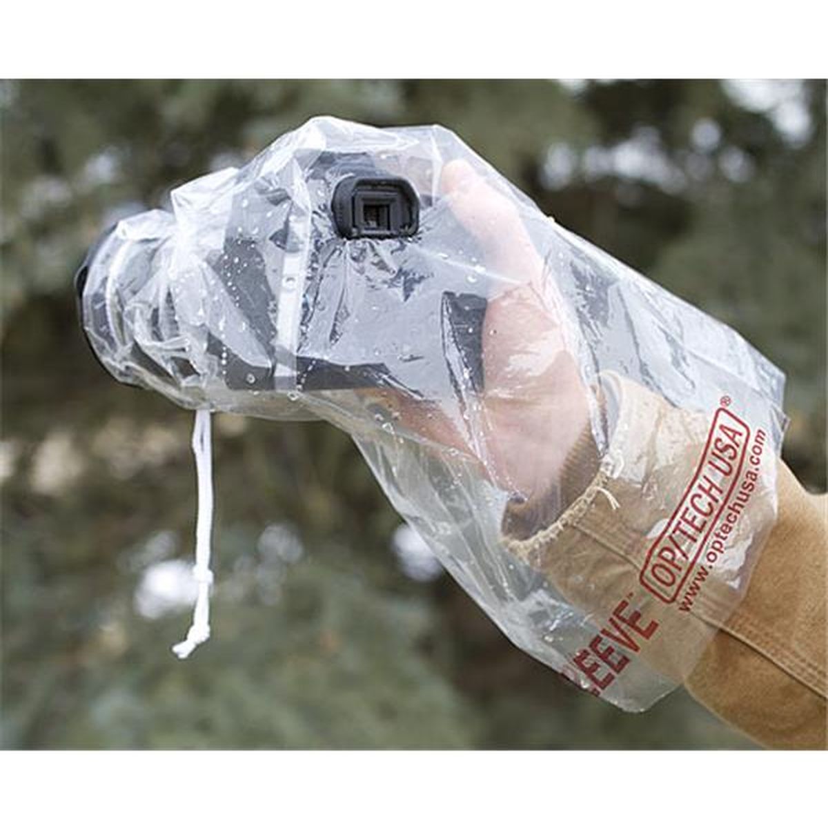 Op/Tech Rain Sleeve Small (2 stuks) Geel