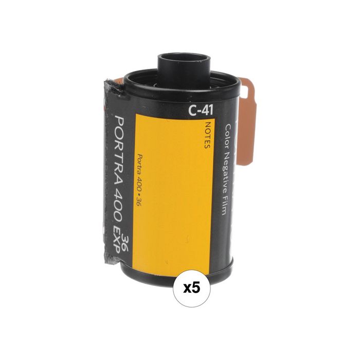 Kodak Portra 400 135/36 5 pak prijs per film