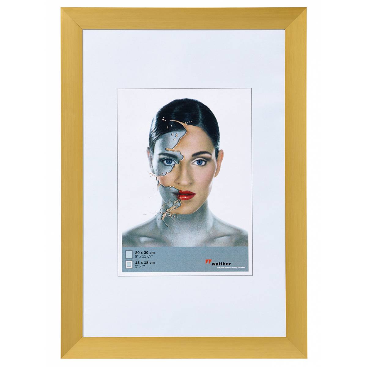 Walther Spacy Aluminium 10x15cm goud