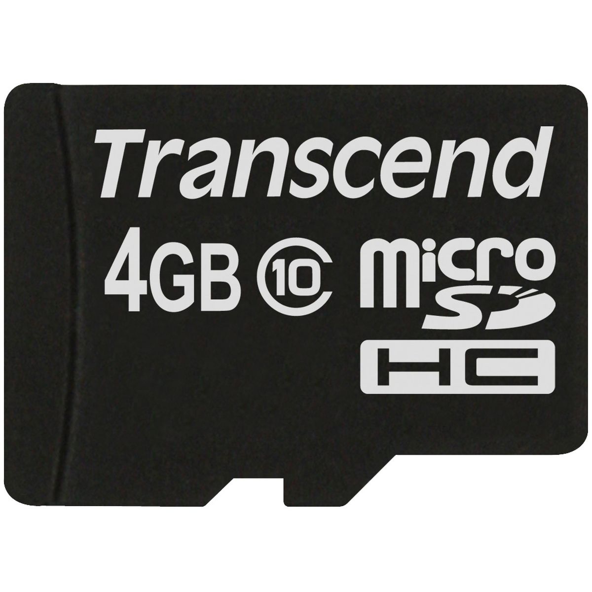 Transcend MicroSDHC 4GB Class 10 + SD-Adapter