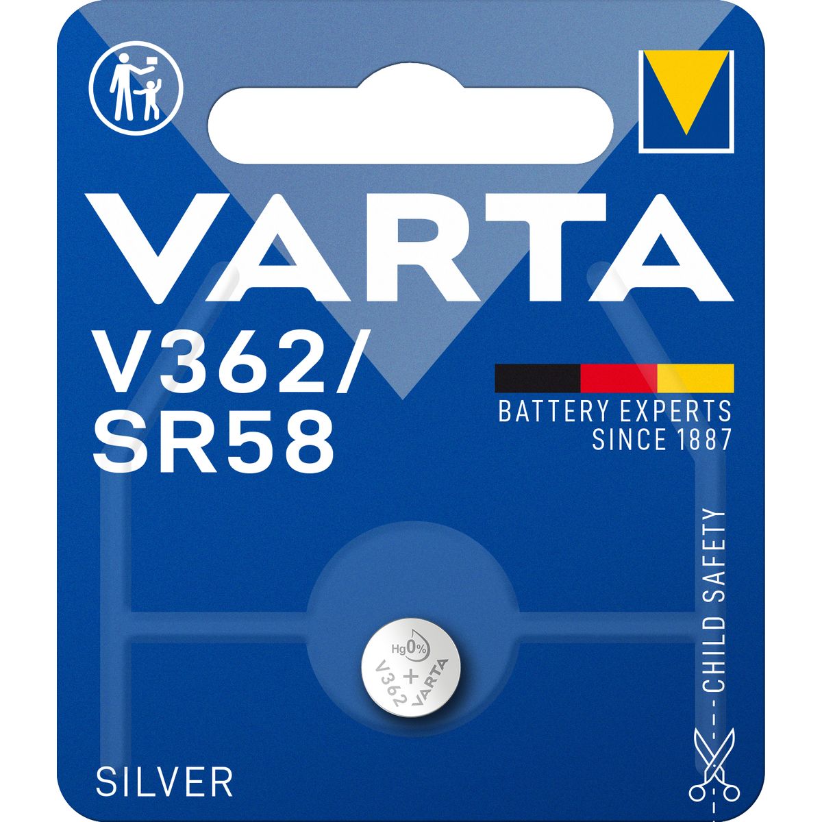 Varta Wristwatch Battery V 362