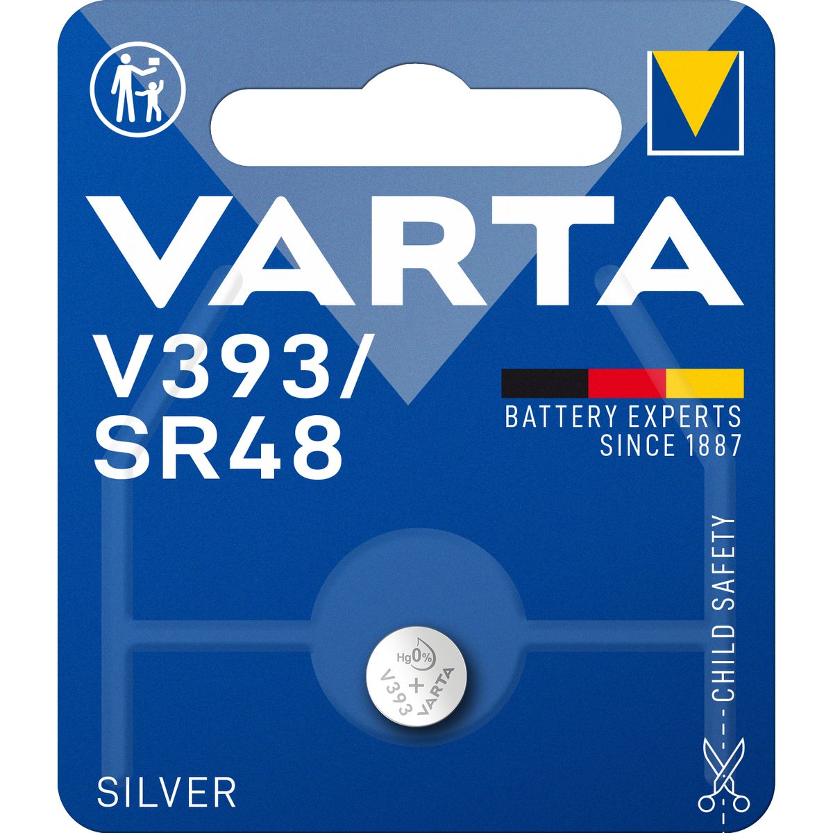 Varta Horloge Batterij V 393