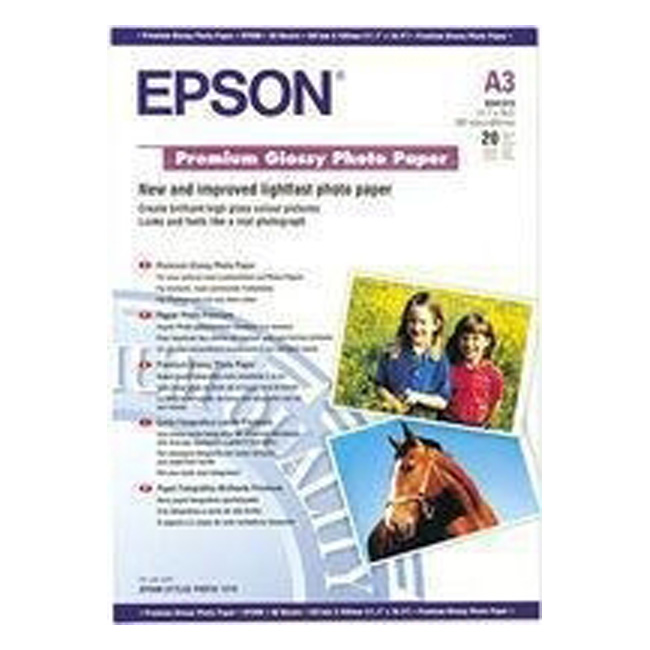 Epson SO41316 Premium Glossy 255g/m² A3 20 VEL-0