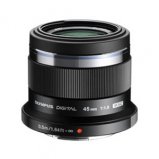 Olympus ET-M 45mmF/1.8 Zwart
