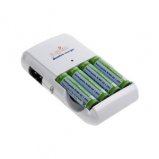 Jupio Quattro Charger (4 uur) incl. 4x AA Direct Power