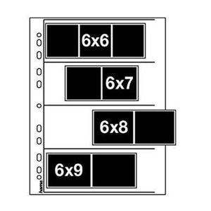 Hama Negatiefbladen Pergamijn 2256 60mm 4 strips X 3 negatieven 25 Stuks