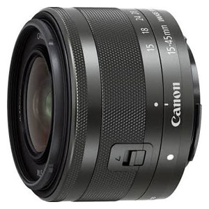 Canon EF-M 15-45mm f/3.5-6.3 IS STM Black