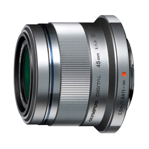 Olympus ET-M 45mmF/1.8 Zilver