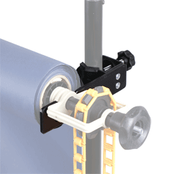 FE CBH-Reel Achtergrond Support voor een rol