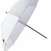 FE UR-32T Flitsparaplu Diffuus Wit 80 cm
