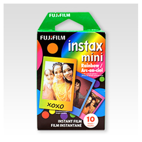 Fuji Instax Mini Colorfilm Rainbow Enkel pak