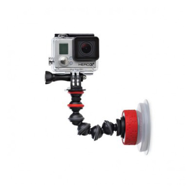 Joby Gorillapod Suction Cup & GorillaPod Arm Black/Red