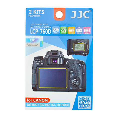 JJC LCP-760D Screenprotector