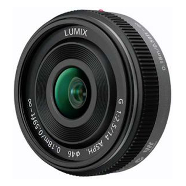 Panasonic 14mm f2.5 II Lumix G ASPH Zwart-0