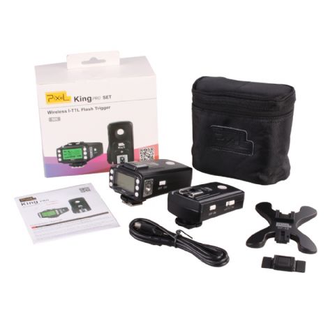 Pixel i-TTL Radio Trigger Set King Pro voor Nikon
