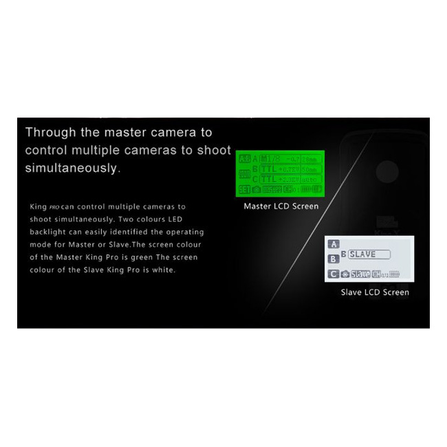 Pixel i-TTL Radio Trigger Set King Pro voor Nikon-26085