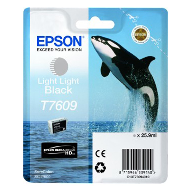 Epson  Inktpatroon T7609  Licht licht zwart high capacity