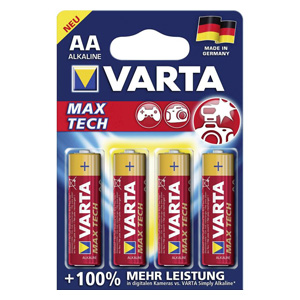 Varta 1500 PX Maxi Tech NR4706 4-Pak-29765