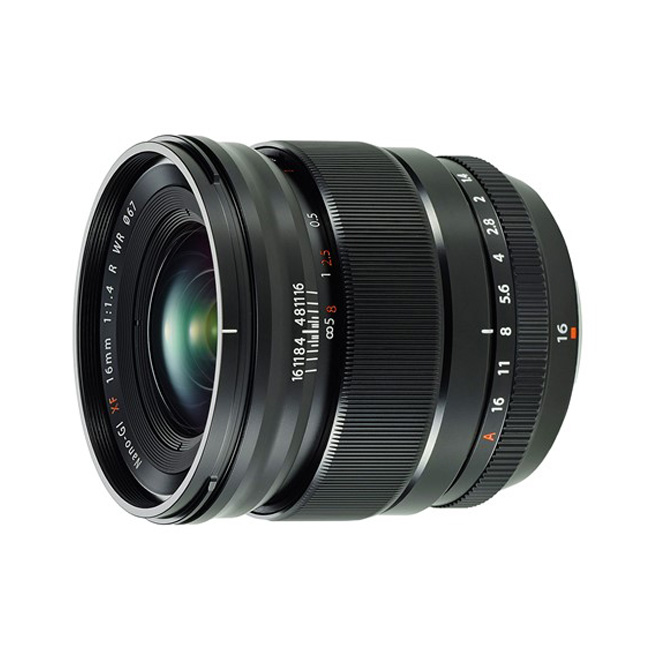 Fujifilm XF 16 mmf 1.4 R Wr Zwart-0