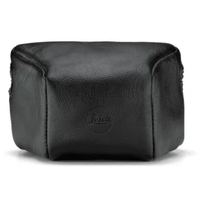 Leica Leather Pouch, black, large front