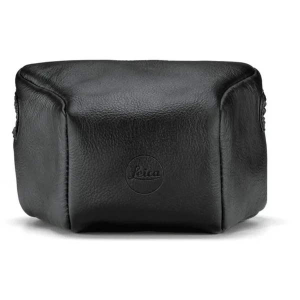 Leica Leather Pouch, black, large front