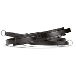 Leica Neck strap vintage, leather, black