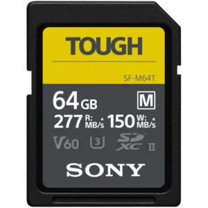 Sony SDXC 64GB UHS-II SF-M Tough R277/W150 MB/s