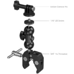 SmallRig 5373 Crab-Shaped Super Clamp Kit (w/ Ball Head M...