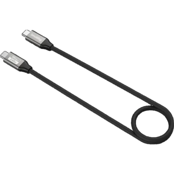 SmallRig 5074 USB-C Data Cable (Straight To Straight) 60c...