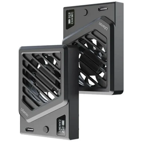 Ulanzi CA25 Camera Cooling Fan V2 (clamp) Black