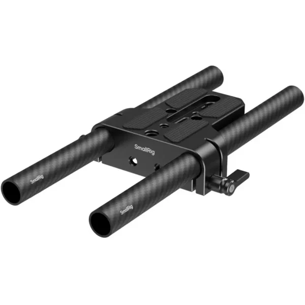 SmallRig 5609 Bottom Mount Plate w/ Dual 15mm Rod Clamp