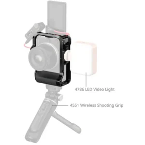 SmallRig 5766 Cage Kit For Canon EOS R50 V (Black)