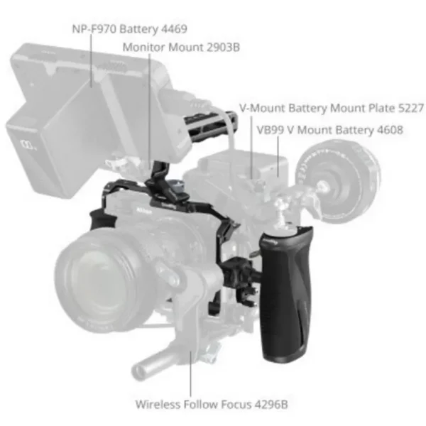 SmallRig 5468 Cage Kit For Nikon ZR (Advanced Edition)