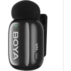 Boya MINI-12 - 2.4 GHz Ultra-Mini Wireless Microphone (Black) - 2TX + 2RX