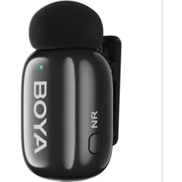 Boya MINI-12 - 2.4 GHz Ultra-Mini Wireless Microphone (Black) - 2TX + 2RX