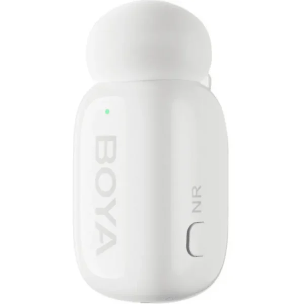 Boya MINI-13 Ultra-Mini Wireless Microphone (White) - 2TX + 2RX