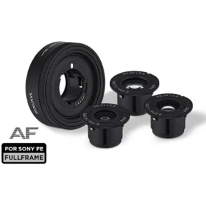 Samynag Remaster Slim Prime Lens Set 21mm, 28mm & 32mm for Sony FE