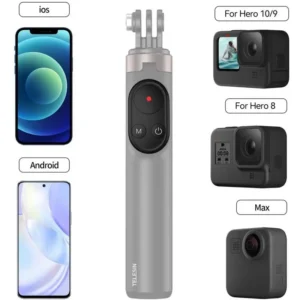 Telesin 3-in-1 Telefoonhouder met Remote en Selfie Stick